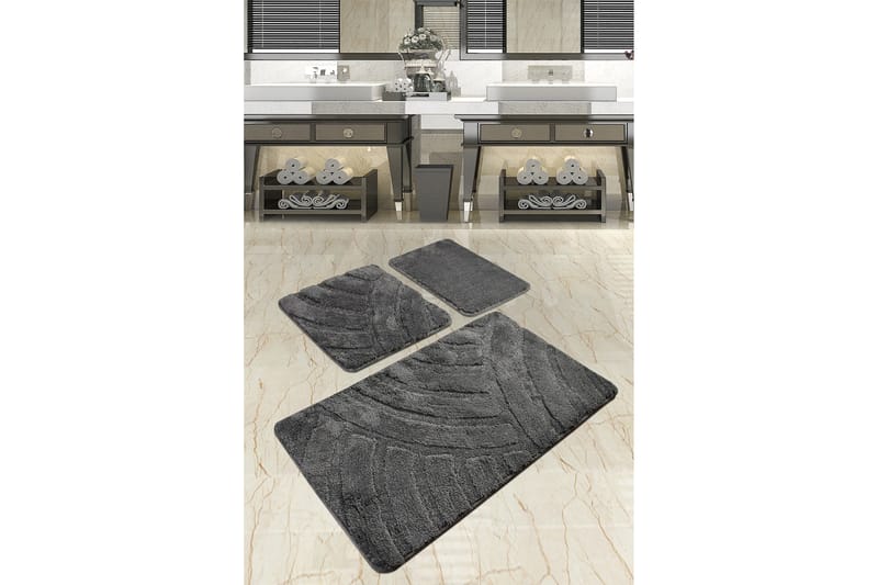 Badmatta Chilai Home Set om 3 - Flerfärgad - Textil & mattor - Badrumstextil