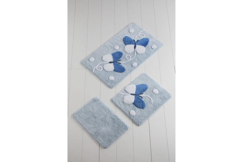 Badmatta Chilai Home Set om 3 - Flerfärgad - Textil & mattor - Badrumstextil