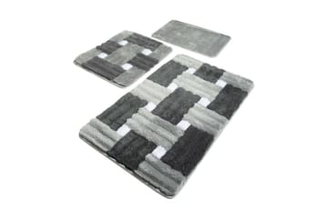 Badmatta Chilai Home Set om 3 - Flerfärgad - Textil & mattor - Badrumstextil