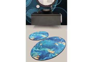 Badrumsmatta Baray 2-pack - Flerfärgad - Textil & mattor - Badrumstextil