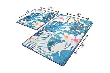 Badrumsmatta Baray 2-pack - Flerfärgad - Textil & mattor - Badrumstextil