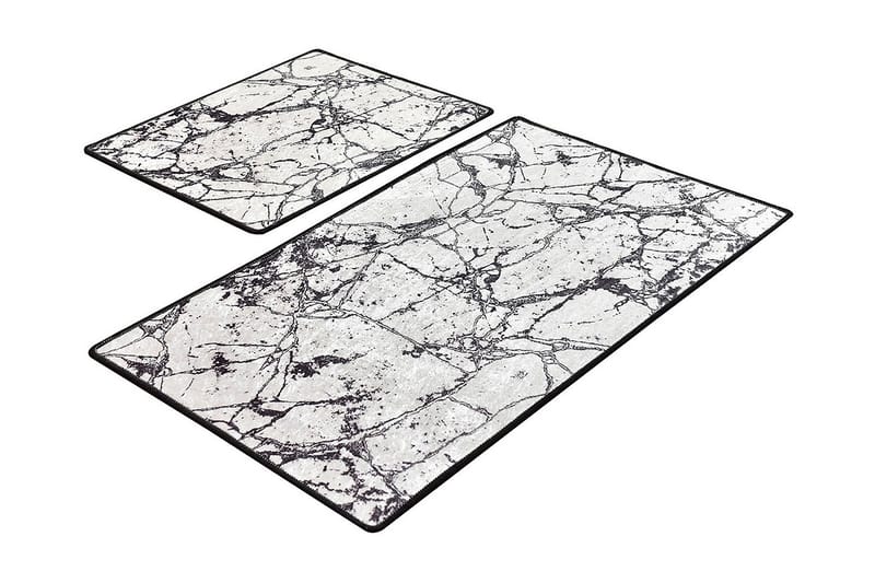 Badrumsmatta Baray 2-pack - Flerfärgad - Textil & mattor - Badrumstextil