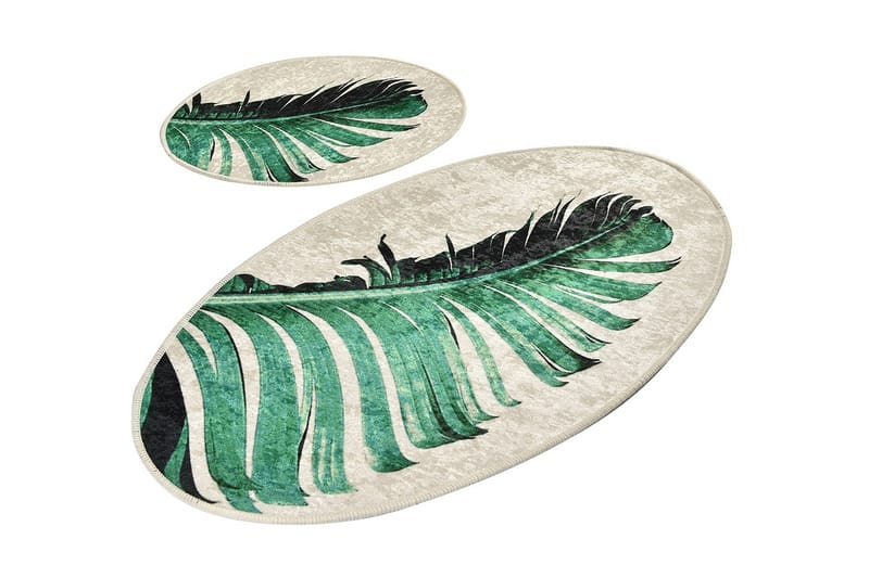 Badrumsmatta Baray 2-pack - Flerfärgad - Textil & mattor - Badrumstextil