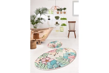 Badrumsmatta Baray 2-pack - Flerfärgad - Textil & mattor - Badrumstextil