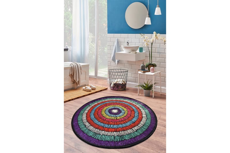 Badrumsmatta Baray - Flerfärgad - Textil & mattor - Badrumstextil