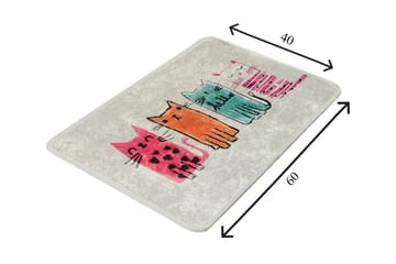 Badrumsmatta Baray - Flerfärgad - Textil & mattor - Badrumstextil