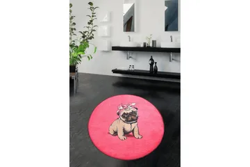 Chilai Home Badmatta 100 Rund - Multi - Textil & mattor - Badrumstextil