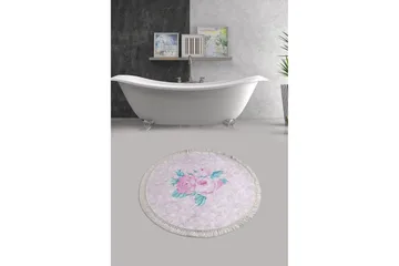 Chilai Home Badmatta 100 Rund - Multi - Textil & mattor - Badrumstextil