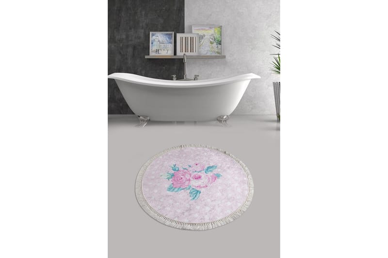 Chilai Home Badmatta 100 Rund - Multi - Textil & mattor - Badrumstextil