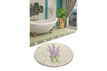 Chilai Home Badmatta 100 Rund - Multi - Textil & mattor - Badrumstextil