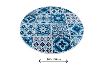 Chilai Home Badmatta 100 Rund - Multi - Textil & mattor - Badrumstextil