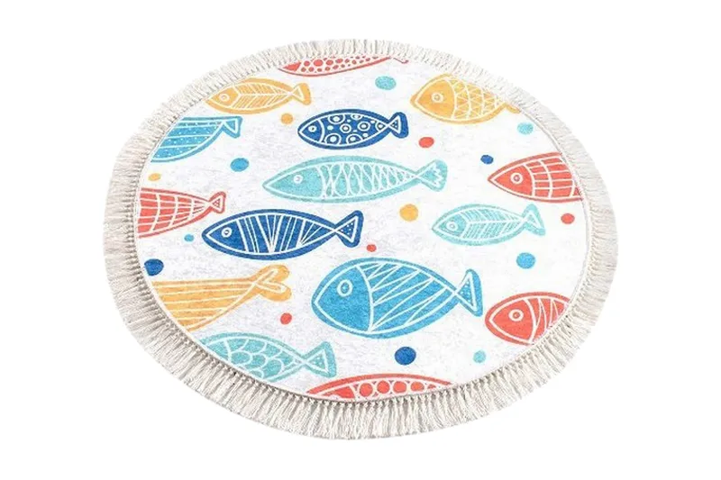 Chilai Home Badmatta 100 Rund, Multi