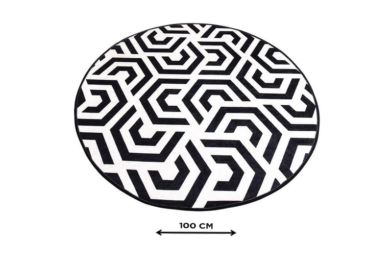 Chilai Home Badmatta 100 Rund - Multi - Textil & mattor - Badrumstextil