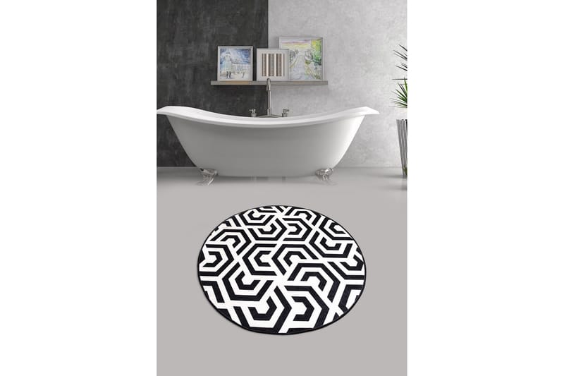 Chilai Home Badmatta 100 Rund - Multi - Textil & mattor - Badrumstextil