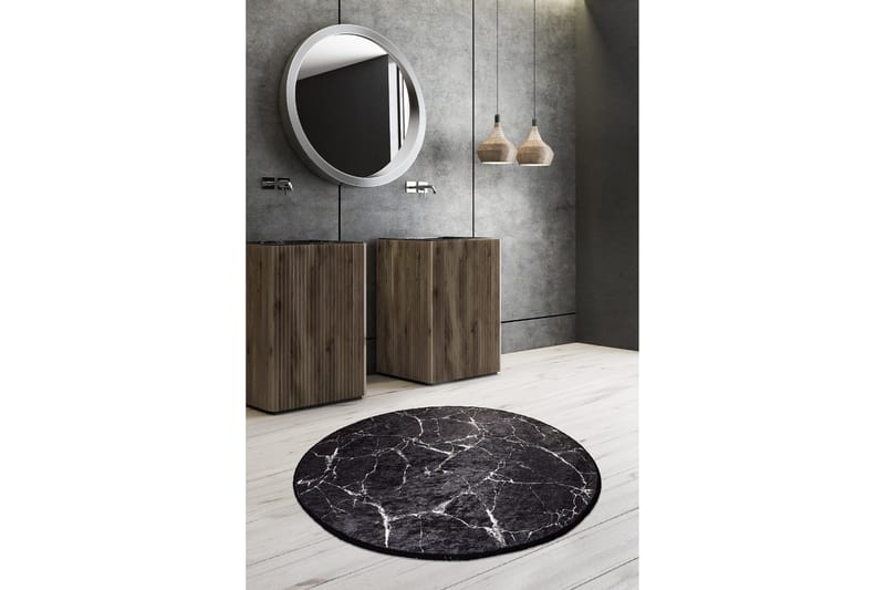 Chilai Home Badmatta 100 Rund - Multi - Textil & mattor - Badrumstextil