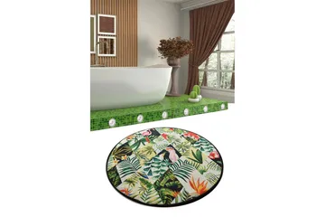 Chilai Home Badmatta 100 Rund - Multi - Textil & mattor - Badrumstextil