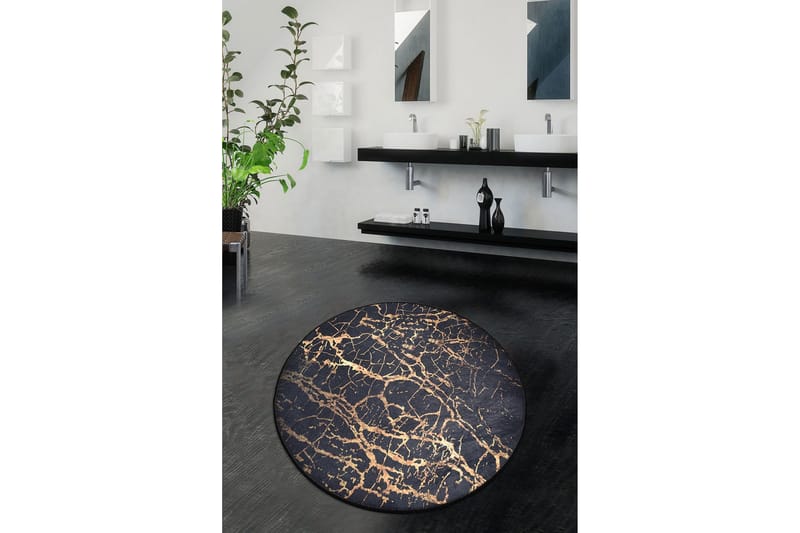 Chilai Home Badmatta 100 Rund - Multi - Textil & mattor - Badrumstextil