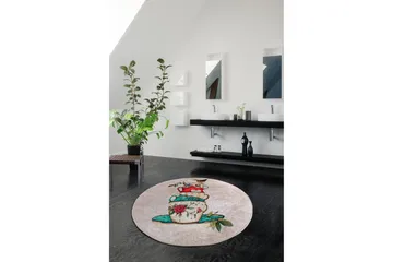 Chilai Home Badmatta 100 Rund - Multi - Textil & mattor - Badrumstextil