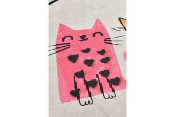 Chilai Home Badmatta 100 Rund - Multi - Textil & mattor - Badrumstextil