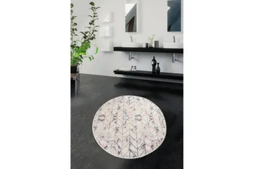 Chilai Home Badmatta 100 Rund - Multi - Textil & mattor - Badrumstextil