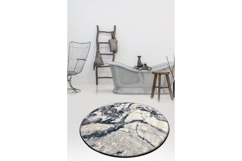 Chilai Home Badmatta 100 Rund - Multi - Textil & mattor - Badrumstextil