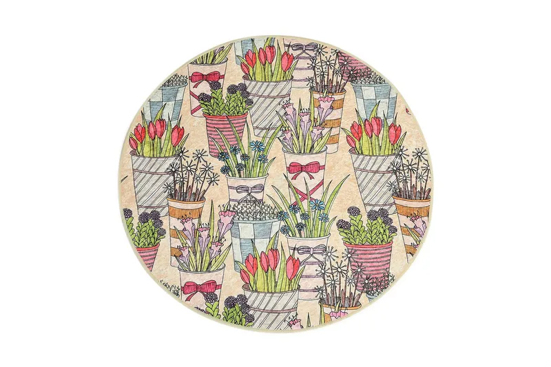 Chilai Home Badmatta 100 Rund, Multi