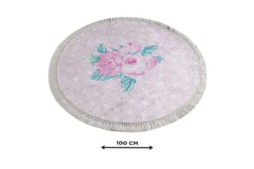 Chilai Home Badmatta 100 Rund - Multi - Textil & mattor - Badrumstextil