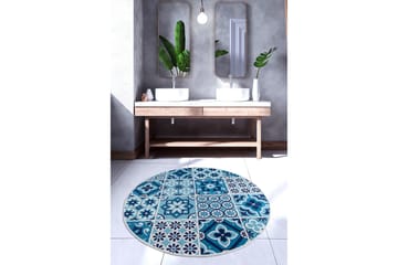 Chilai Home Badmatta 100 Rund - Multi - Textil & mattor - Badrumstextil