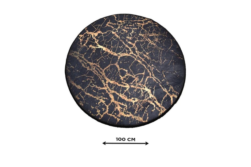 Chilai Home Badmatta 100 Rund - Multi - Textil & mattor - Badrumstextil