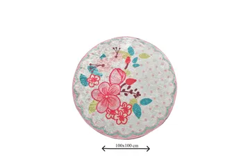 Chilai Home Badmatta 100 Rund - Multi - Textil & mattor - Badrumstextil