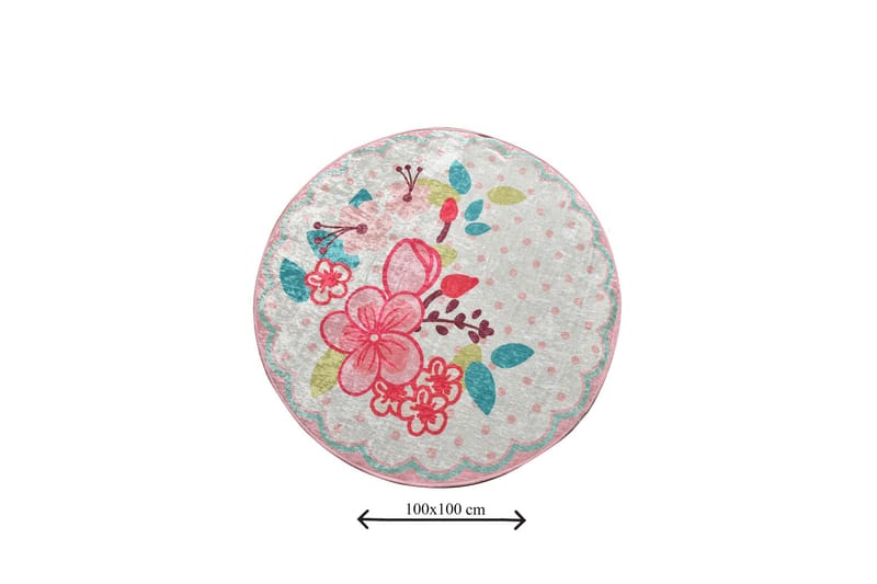 Chilai Home Badmatta 100 Rund - Multi - Textil & mattor - Badrumstextil