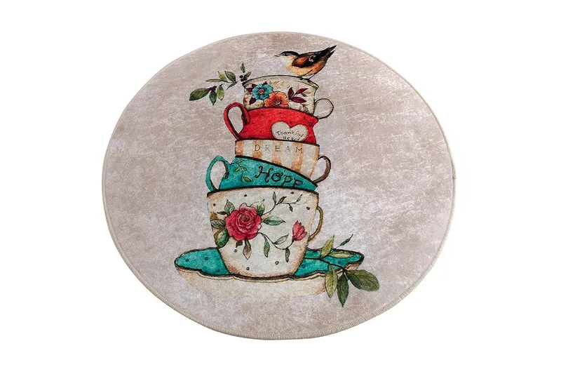 Chilai Home Badmatta 100 Rund, Multi