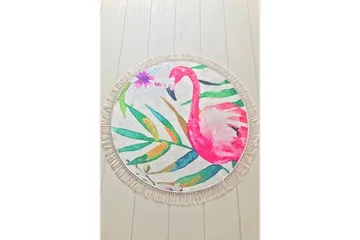 Chilai Home Badmatta 100 Rund - Multi - Textil & mattor - Badrumstextil