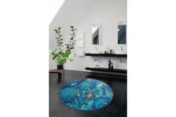 Chilai Home Badmatta 100 Rund - Multi - Textil & mattor - Badrumstextil