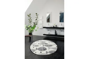 Chilai Home Badmatta 100 Rund - Multi - Textil & mattor - Badrumstextil