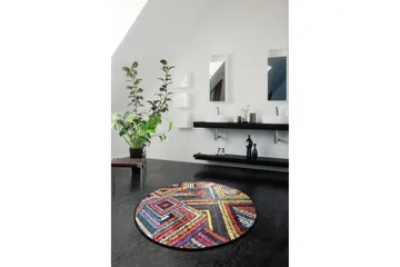 Chilai Home Badmatta 100 Rund - Multi - Textil & mattor - Badrumstextil