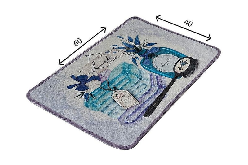 Chilai Home Badmatta 40x60 - Multi - Textil & mattor - Badrumstextil