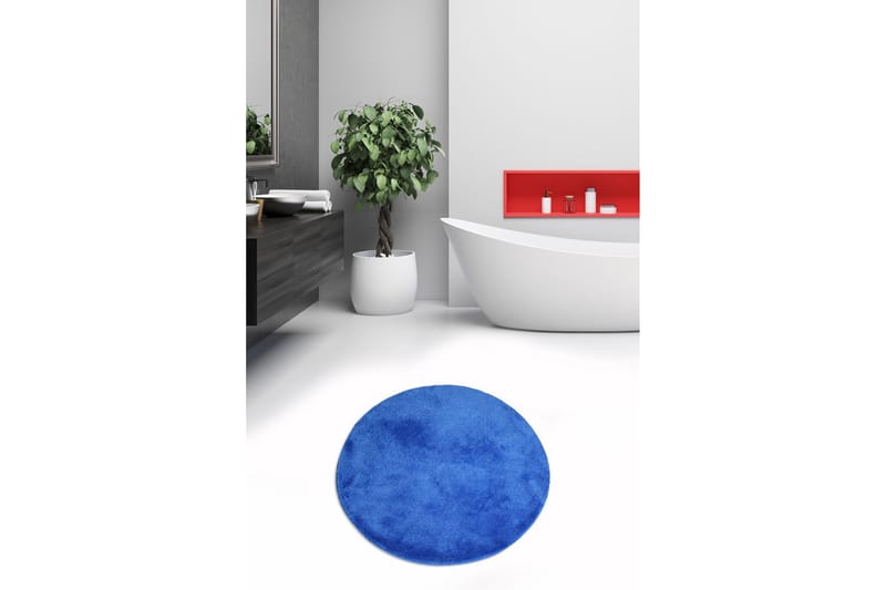 Chilai Home Badmatta 90 Rund - Multi - Textil & mattor - Badrumstextil