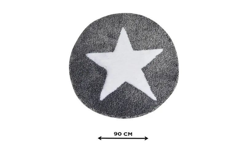 Chilai Home Badmatta 90 Rund - Multi - Textil & mattor - Badrumstextil