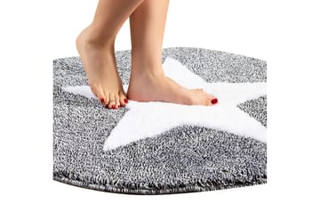 Chilai Home Badmatta 90 Rund - Multi - Textil & mattor - Badrumstextil