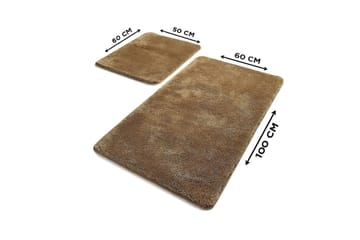 Chilai Home Badmatta Set om 2 - Multi - Textil & mattor - Badrumstextil