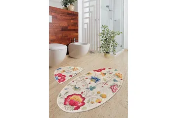 Chilai Home Badmatta Set om 2 - Multi - Textil & mattor - Badrumstextil