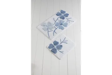 Chilai Home Badmatta Set om 2 - Multi - Textil & mattor - Badrumstextil