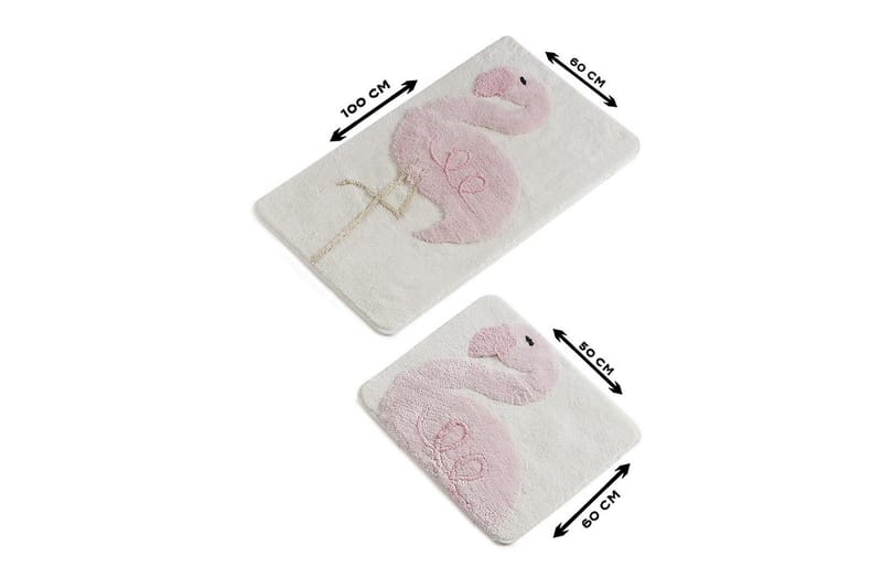 Chilai Home Badmatta Set om 2 - Multi - Textil & mattor - Badrumstextil