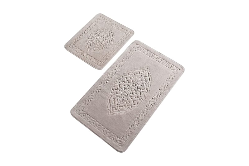 Chilai Home Badmatta Set om 2 - Multi - Textil & mattor - Badrumstextil