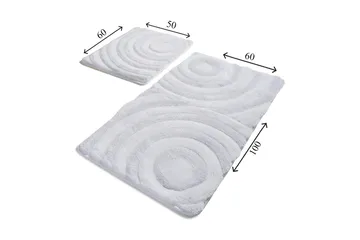 Chilai Home Badmatta Set om 2 - Multi - Textil & mattor - Badrumstextil