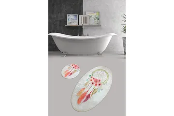 Chilai Home Badmatta Set om 2 - Multi - Textil & mattor - Badrumstextil