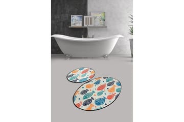 Chilai Home Badmatta Set om 2 - Multi - Textil & mattor - Badrumstextil