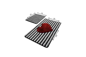 Chilai Home Badmatta Set om 2 - Multi - Textil & mattor - Badrumstextil