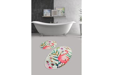 Chilai Home Badmatta Set om 2 - Multi - Textil & mattor - Badrumstextil